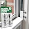 Shop Square Window Locks 4 Pack Aluminum Thumb Turn Window Lock Secure Sliding Windows  Doors NoDrill Install Child Proof Indoor Outdoor Requires 2836mm Clearance