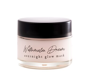 Dallas  James Skincare Co Watermelon Dream Overnight Glow Mask with Cloudberry Soothing Exfoliating  Hydrating  Hyaluronic Acid Pore Minimizing AHA Squalane