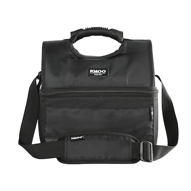 Igloo Black Evergreen 16 Can Softsided Gripper Bag