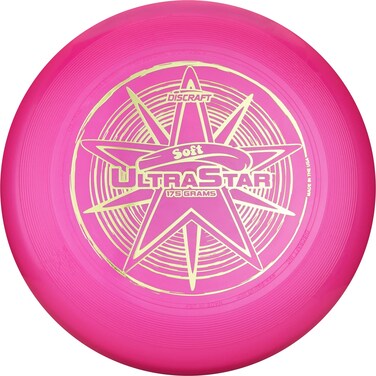 Discraft 175 Gram Pink Soft Ultra Star Sport Disc