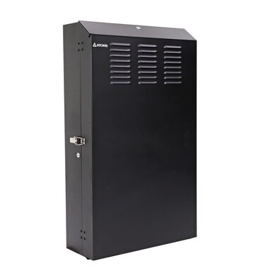 AEONS 9U Professional Wall Mount Network Server Cabinet Enclosure 19Inch Server Network Rack with Vented Door 16Inches Deep Black Fully Assembled