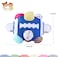 The Season Toys Football Bumpy Ball for Baby Cognitive Developmental Baby Boys  Girls  Newborn to 36 Months Sensory Football Rattle Toy Blue