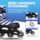 Adjustable Inline Skates MAXFREE Fitness Roller Skates with HighPerformance Wheels for Adults  Teen Outdoor  Indoor
