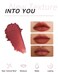INTO YOU Matte Lipstick for Women Matte Red Lipstick Long Lasting MultiPurpose for Lips and Cheek NonStick Cup Not Fade Lip Stain Makeup Cosmetics Official Directly EM20
