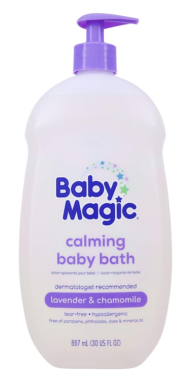 Baby Magic Calming Baby Bath Made with Real 705554 Lavender  Chamomile 30 Fl Oz