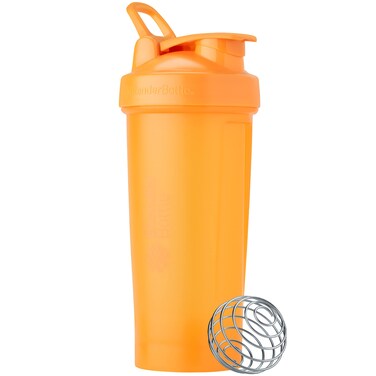 BlenderBottle Classic V2 Shaker Bottle Perfect for Protein Shakes and Pre Workout 28Ounce Mango