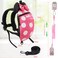 4 in 1 Toddler Harness Leash  Baby Anti Lost Wrist Link Cute Child Safety Harness Tether Child Walking Harness Wristband Assistant Strap Belt for Baby GirlsRose Red