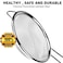 Anaeat Fine Mesh Strainers  Premium Stainless Steel Colander Sieve Sifters with Durable Mesh and Sturdy Handle Excellent for Sifting Dry ingredients Flour Pastas Rice Tea 31555787