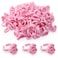 Glue Rings  Autdor 300Pcs Glue Rings for Eyelash Extensions Pink Lash Glue Rings Pigment Ring Cups Lash Glue Holder for Lash Extension Supplies Makeup Lip Microblading Supplies Nail Art