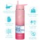 STACEGEELE Insulated Vacuum Water Bottle with Spout Lid  Screw on Top  Stainless Steel Flask for Kids Leak Proof Lightweight Eco Friendly 18oz  24oz  32 oz  40oz24oz Sweat Peach