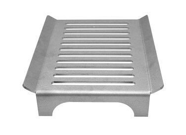 Tuscan Style Grill for small wood ovens Pure Sandblasted Carbon Steel Designed by NU2U Products Made in North America