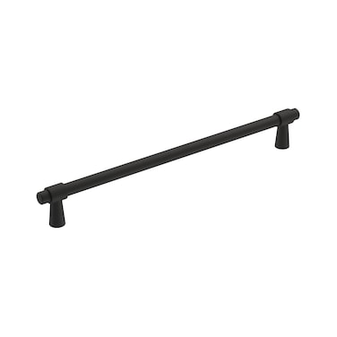 Amerock  Cabinet Pull  Matte Black  81316 inch 224 mm CentertoCenter  Destine  1 Pack  Drawer Pull  Cabinet Handle  Cabinet Hardware