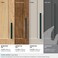 Amerock  Cabinet Pull  Matte Black  81316 inch 224 mm CentertoCenter  Monument  1 Pack  Drawer Pull  Cabinet Handle  Cabinet Hardware