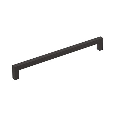 Amerock  Cabinet Pull  Matte Black  81316 inch 224 mm CentertoCenter  Monument  1 Pack  Drawer Pull  Cabinet Handle  Cabinet Hardware