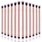 Perthlin 12 Pcs Eyeshadow Smudge Brush 2 in 1 Eyeshadow Brush Double Ended Concealer Brush Under Eye Small Soft Firm Pointed Foundation Makeup Applicator for Blending Eye Shadow Liner Rose Gold