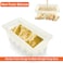 Soap Cutting Tool Large Size Wooden Soap Loaf Cutter Mold and Soap Cutter Set  1 pc 12 L Rectangle Silicone Mold  1 pc Straight Cutter  1 pc Wavy Cutter