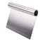 Stainless Steel Griddle Scraper Chopper Pastry Scraper Dough Cutter with Measuring Marks Multipurpose Kitchen Tool for BakingCooking