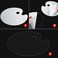 Clear Plastic Paint Palettes  Big Size NonStick Acrylic Palette Oval Artist Paint Mixing Palette for Acrylic Oil Paints Mixing  Easy Clean 12 x157