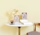 CNK Book Ends Premium BookEnds for Bookend Shelves Book Stopper Metal Book Ends for Home Office Heavy Books Book Shelf Holder Home Decorative Book Stoppers Book Holder Rose White