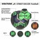 Vector X Street Soccer Rubber Moulded Football Size5 Green Black