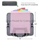 IMAGINING Carrying Case for Cricut Maker DoubleLayer Bag Machine with Cover and Cutting Mat Pocket Compatible Explore Air Organization Storage Bags Accessories Grey Grey Modern