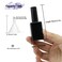 Agidea Empty Nail Polish Bottles with Brush 15ML Empty Gel Polish Bottles Black Opaque Square Glass Refillable Fingernail Polish Bottles UV Safe with Mixing Balls  Funnels Pack of 6