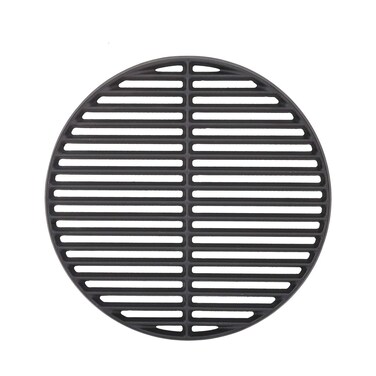 DcYourHome 15 Cast Iron Cooking Grid Grates for Big Green Egg Replacement Parts Round Cooking Grate for Medium Big Green Egg Grill Accessories BBQ Round Grate Accessories