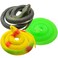 PSMILE QY 3PCS Realistic Rubber Snakes Fake Snakes Glow Yellow Black Green in Dark Snake Toys