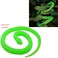 PSMILE QY 3PCS Realistic Rubber Snakes Fake Snakes Glow Yellow Black Green in Dark Snake Toys