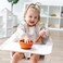 Bumkins Baby Bowl Silicone Feeding Set with Suction for Baby and Toddler Includes Spoon and Lid First Feeding Set Training Essentials for Baby Led Weaning for Babies 4 Months Up Clay