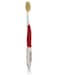 MOUTHWATCHERS Dr Plotkas Extra Soft Flossing Toothbrush Manual Soft Toothbrush for Adults  Ultra Clean Toothbrush  Good for Sensitive Teeth and Gums  1 Red Toothbrush