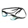 ARENA Unisex Cobra Core Swipe AntiFog Racing Swim Goggles for Men and Women Polycarbonate Mirror Lens AquaBlack
