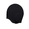 Upgraded Swimming Silicone Cap Waterproof for Long Hair Keeps Hair Clean Ear Dry Free with Nose Clip and Ear PlugsBlack