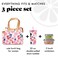 Fit  Fresh Lunch Bag For Women Insulated Womens Lunch Bag For Work Leakproof  StainResistant Large Lunch Box For Women With Containers and Matching Tumbler Zipper Westerly Lunch Bag Floral