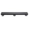 Design House 542811MB Linear Shower Drain 24 in Matte Black