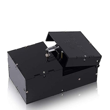 KINMINGZHU Fully Assembled Useless Box Leave Me Alone Machine for Birthday and Party Gift Toy GameBlack Fully Assembled