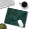 Computer Mouse Pads with Tropical Leaves Design Square Waterproof NonSlip Rubber Base Mouse Mat for Office Laptop
