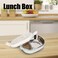 Niiyen Lunch Box 900ml 1 Layer Hot Food Lunch Containers Portable Lunchbox Stackable 304 Stainless Steel Adult Bento Lunch Box Cold and Hot Food Storage Bowl for School Office Outdoor Travel