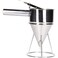 Juvale Professional Pancake Batter Dispenser 10 x 10 in Stainless Steel 4 Cups