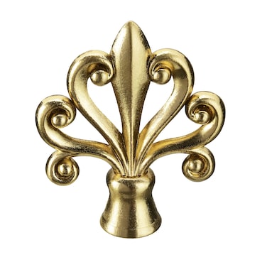 Aspen Creative Corporation Aspen Creative 24053071 Finial for Lamp Shade Antique Brass Finish 234 Height