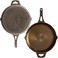 Backcountry Iron 12 Inch Smooth Wasatch PreSeasoned Round Cast Iron Skillet