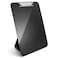 Officemate Recycled Plastic Free Standing Clipboard with Easel Back Lightweight Portable Writing Foldable Clip Board for School Office Home Restaurant Black 83039