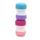 HINNASWA Travel Containers Travel Accessories Bottles Containers for Cosmetic Makeup Body  Hand Cream Lotion Toiletries Blue Pink Purple