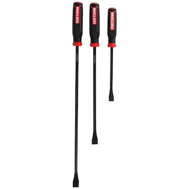 CRAFTSMAN Utility Pry Bar Set 3 Piece Includes 12 18  24 CMMT98347