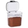 Progressive International Prepworks Mini ProKeeper 15 Cup Spice Herb Baking SodaPowder Snack Airtight Food Storage Container Clear