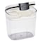 Progressive International Prepworks Mini ProKeeper 15 Cup Spice Herb Baking SodaPowder Snack Airtight Food Storage Container Clear
