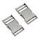 Eoutstanding 2 Pcs Metal Quick Side Release Buckle Metal Quality Webbing Bag Clip Lock Belt Strap Backpack 25mm1Inch