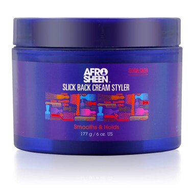Afro Sheen Slick Back Cream Styler Contains Shea Butter to smooth  holds 6 Oz