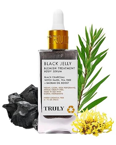 Truly Beauty Black Jelly Blemish Treatment Body Serum 31 OZ