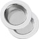 Kitchen Sink Strainer Stainless Steel LASSHSWA Kitchen Sink Drain Strainer Sink Strainers for Kitchen Sinks with Large Wide Rim 45 Diameter 2 Pack